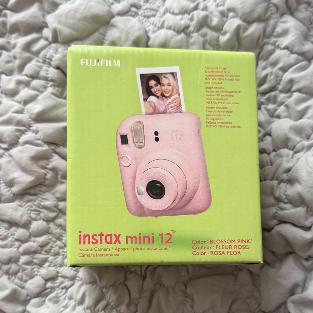 Fujifilm Instax Mini 12 Blossom Pink Camera